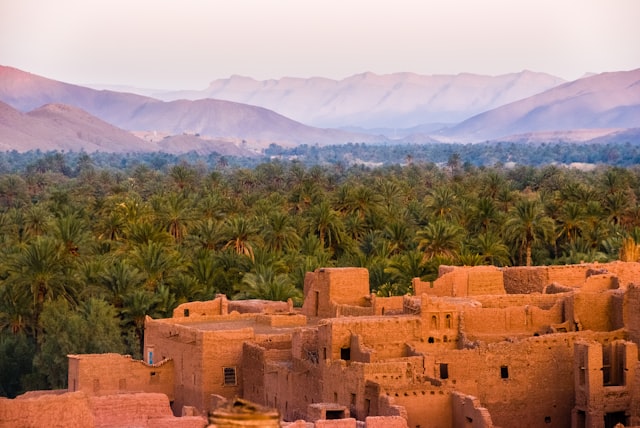 African Sahel landscape