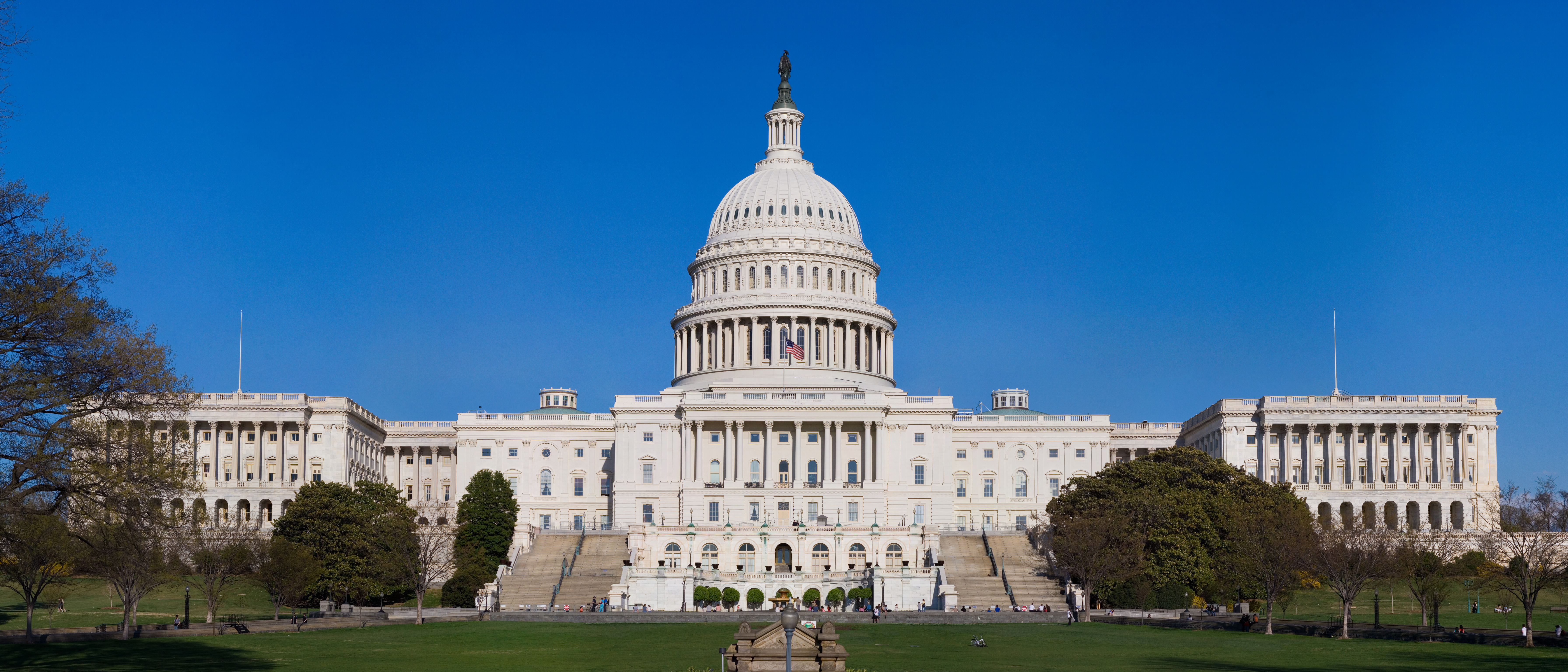 View of the United States Capitol in Washington D.C.